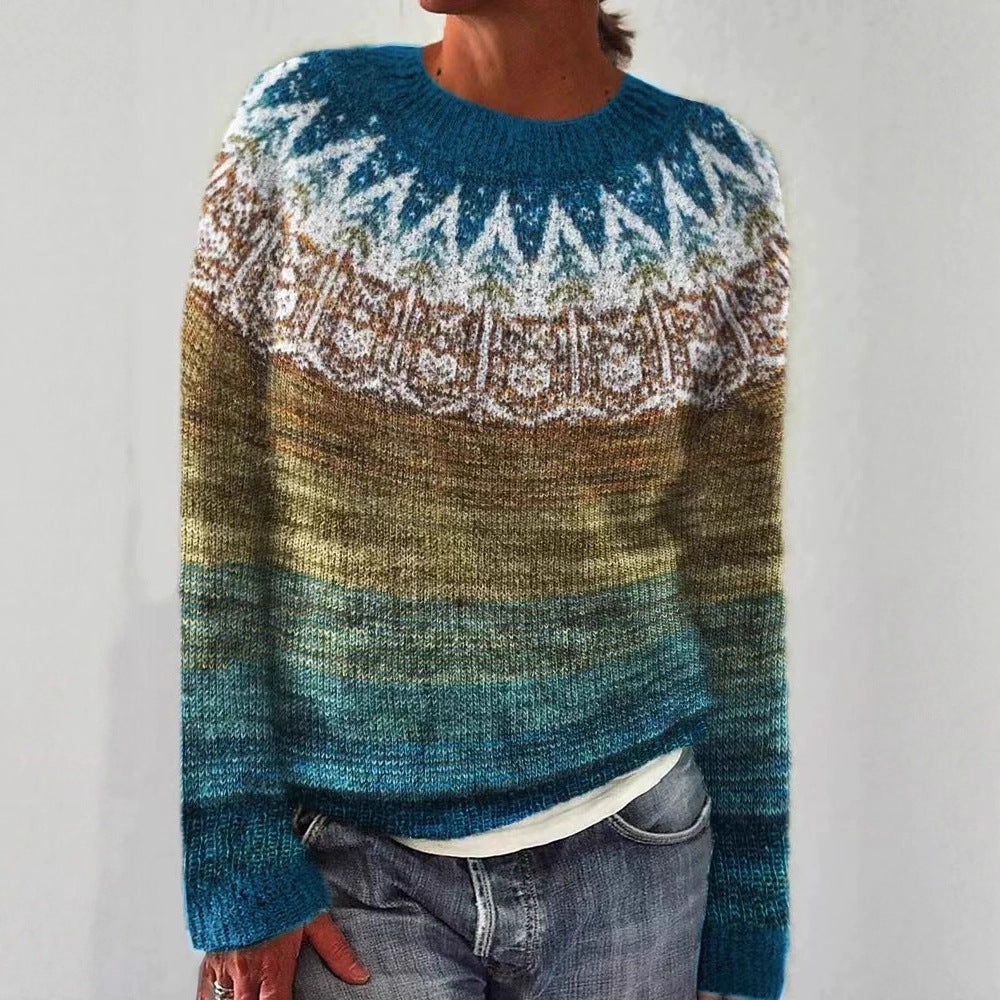 Sofie Strikket Ull Genser