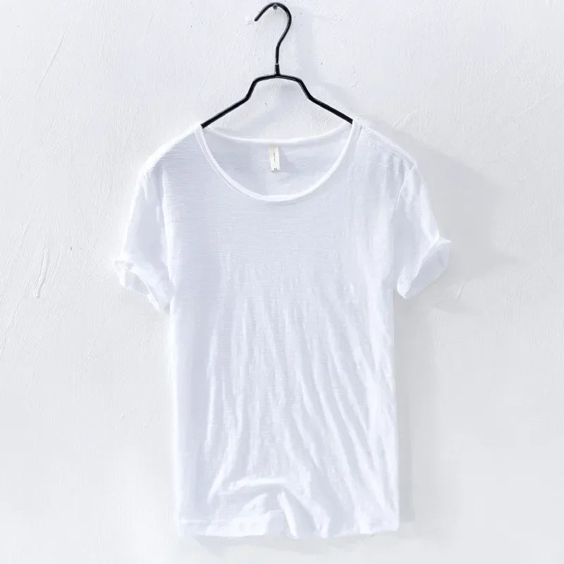 Knox Retro Raw Edge Bomull T-skjorte