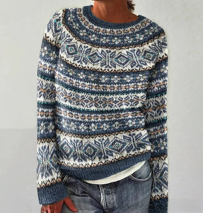 Sofie Strikket Ull Genser