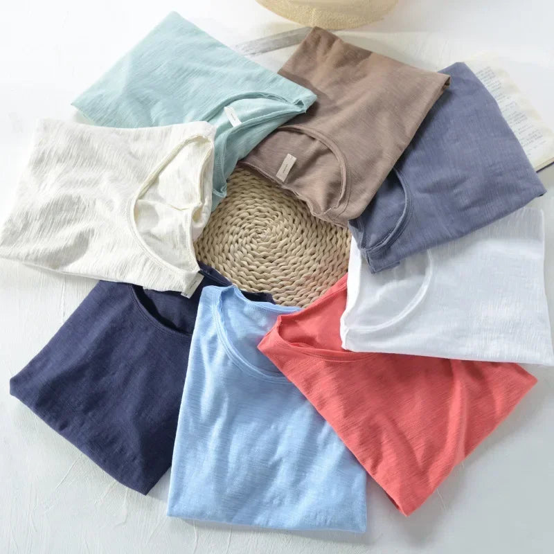 Knox Retro Raw Edge Bomull T-skjorte